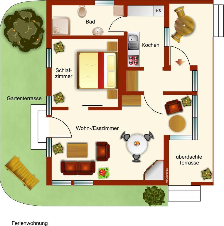 Ferienhaus Giesela **** Vila Wernigerode Quarto foto